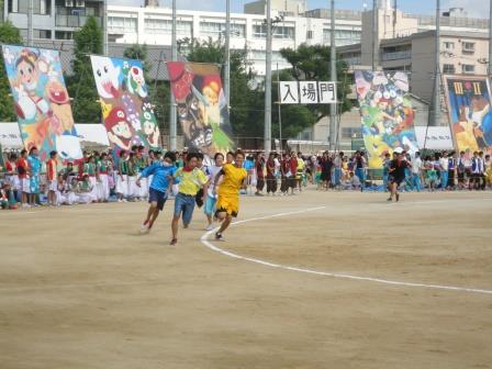 高津高校体育祭2013リレー